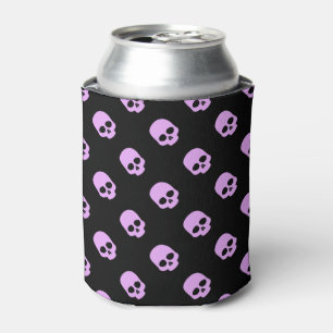 Cute Gothic Roze Skulls Blikjeskoeler