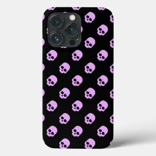 Cute Gothic Roze Skulls Case-Mate iPhone Case