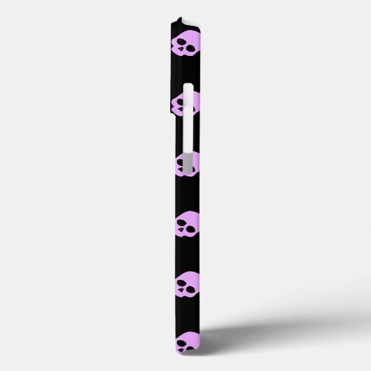 Cute Gothic Roze Skulls Case-Mate iPhone Case (Achterkant / Links)