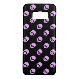 Cute Gothic Roze Skulls Case-Mate iPhone Case