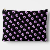 Cute Gothic Roze Skulls Etui (Voorkant)
