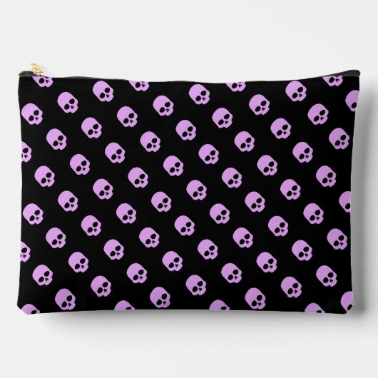 Cute Gothic Roze Skulls Etui (Voorkant)