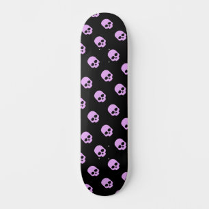 Cute Gothic Roze Skulls Girls Persoonlijk Skateboard