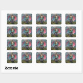 Cute Gotische Fee Draak Fantasie Kunst Stickers (Vel)