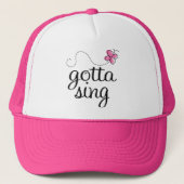 CUTE GOTTA SING PINK TRUCKER PET (Voorkant)