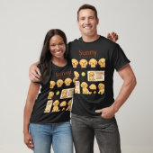 Cute Goud Retriever Puppy Stemming Shirt (Unisex)