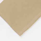 Cute Goud Witte Koeienprint Dierpatroon Fleece Deken (Hoek)