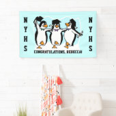 Cute Graduing Penguins Spandoek (Insitu)