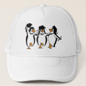 Cute Graduing Penguins Trucker Pet (Voorkant)