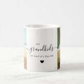 Cute Grandchildren Photo Collage for Grandma Koffiemok (Center)