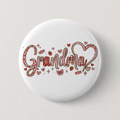 Cute Grandma Button (Voorkant)