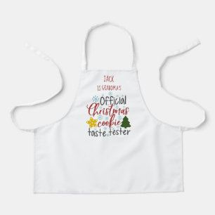 Cute Grandma en Child Kerstmis Baking Kitchen Schort