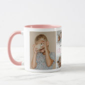 Cute Grandma Photo Collage Mok (Links)