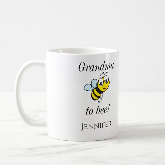 Cute Grandma to Bee Coffee Mok Cup (Links)