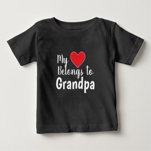 Cute Grandparent My Heart behoort tot jou (Voorkant)