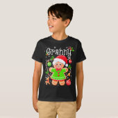 Cute Granny Gingerbread Family Matching Christmas  T-shirt (Voorkant volledig)
