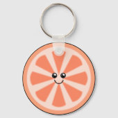 Cute Grapefruit Sleutelhanger (Voorkant)