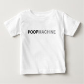 Cute Grappig baby shirt poep (Voorkant)