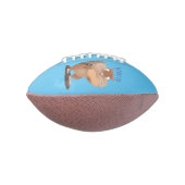 Cute Grappig big cheeks cartoon American Football (Gedraaid 90)