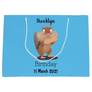 Cute Grappig big cheeks cartoon Groot Cadeauzakje