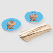 Cute Grappig big cheeks cartoon Handwaaier (Niet-gemonteerd)