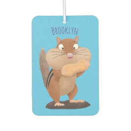 Cute Grappig big cheeks cartoon Luchtverfrisser