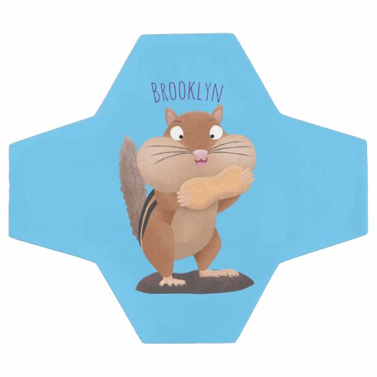 Cute Grappig big cheeks cartoon Voetbal (Enkel)