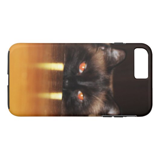 Cute, grappig, vampierkat Case-Mate iPhone case (Achterkant (Horizontaal))