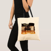 Cute, grappig, vampierkat tote bag (Voorkant (product))