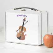 Cute grappig vioolmusical (In situ)