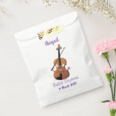 Cute grappig vioolmusical bedankzakje (Gezegeld)