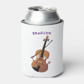 Cute grappig vioolmusical blikjeskoeler (Blikje Voorkant)