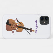 Cute grappig vioolmusical Case-Mate iPhone case (Achterkant (horizontaal))