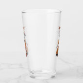 Cute grappig vioolmusical glas (Rechts)