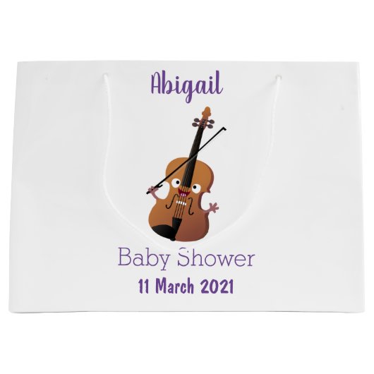 Cute grappig vioolmusical groot cadeauzakje (Voorkant)