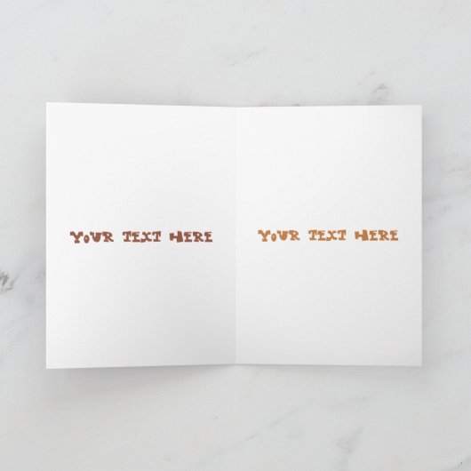 Cute grappig vioolmusical kaart (Binnen)