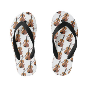 Cute grappig vioolmusical kinder teenslippers