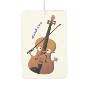 Cute grappig vioolmusical luchtverfrisser