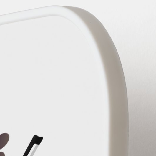 Cute grappig vioolmusical pickleball paddle (Links Detail)