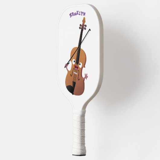 Cute grappig vioolmusical pickleball paddle (Links)