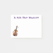 Cute grappig vioolmusical post-it® notes (Voorkant)