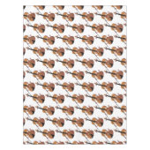 Cute grappig vioolmusical tafelkleed (Voorkant)