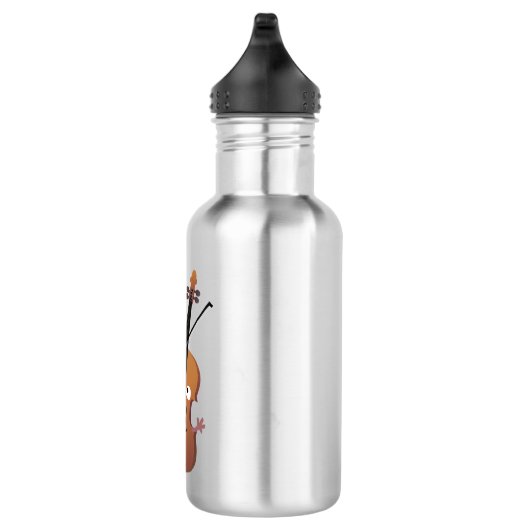 Cute grappig vioolmusical waterfles (Rechts)