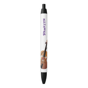 Cute grappig vioolmusical zwarte inkt pen