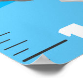 Cute grappige Australische cartoon Poster (Hoek)