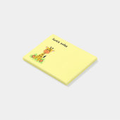 Cute grappige baby giraffe voor kinderen, post-it® notes (Schuin)