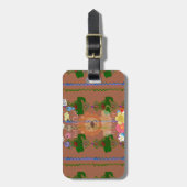 Cute grappige Baby Lion King Hakuna Matata, laatst Bagagelabel (Voorkant verticaal)