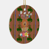 Cute grappige Baby Lion King Hakuna Matata, laatst Keramisch Ornament (Rechts)