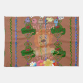 Cute grappige Baby Lion King Hakuna Matata, laatst Theedoek (Horizontaal)