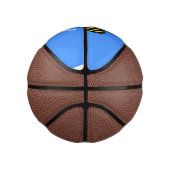 Cute grappige bijen met cartoon illustratie basketbal (Rechts)